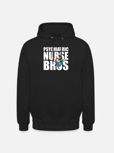 Infirmier - Sweat-shirt à capuche unisexe - noir