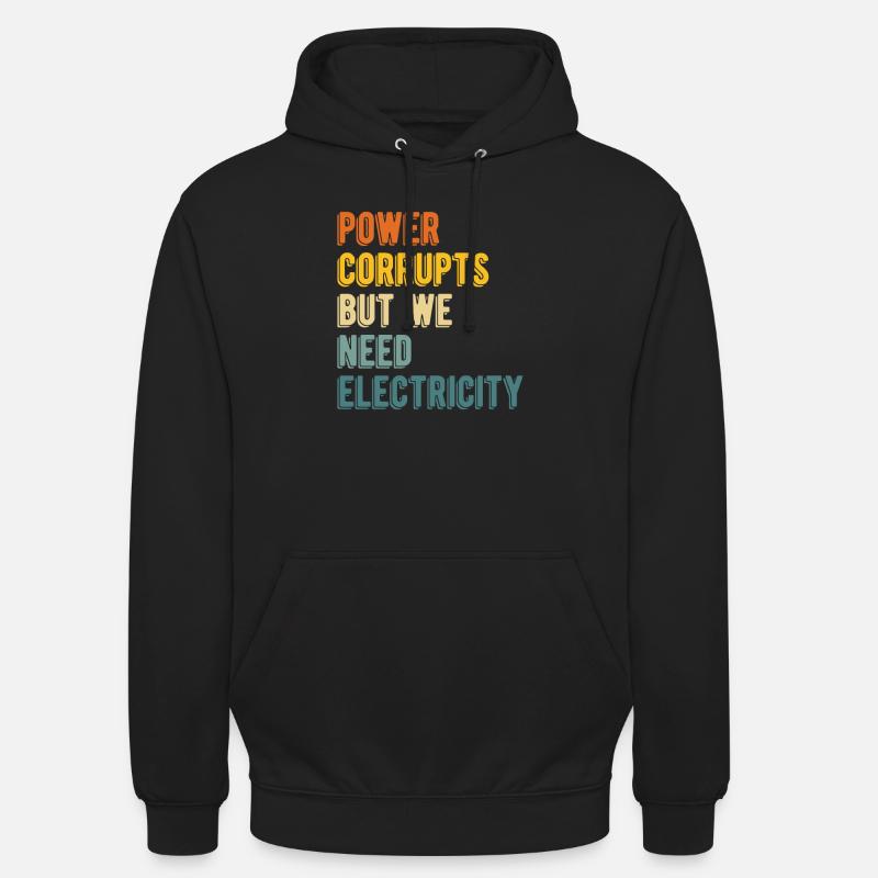 Physics Phyiker Nuclear Physics - Unisex Hoodie - black