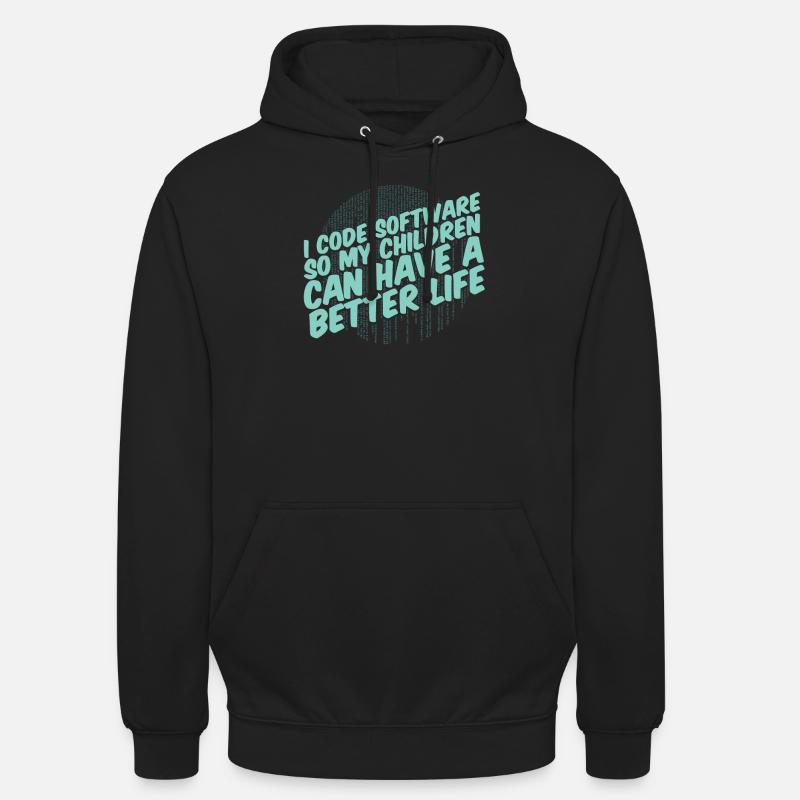 Entwickler Coder Programmierer Elternteil Unisex Hoodie