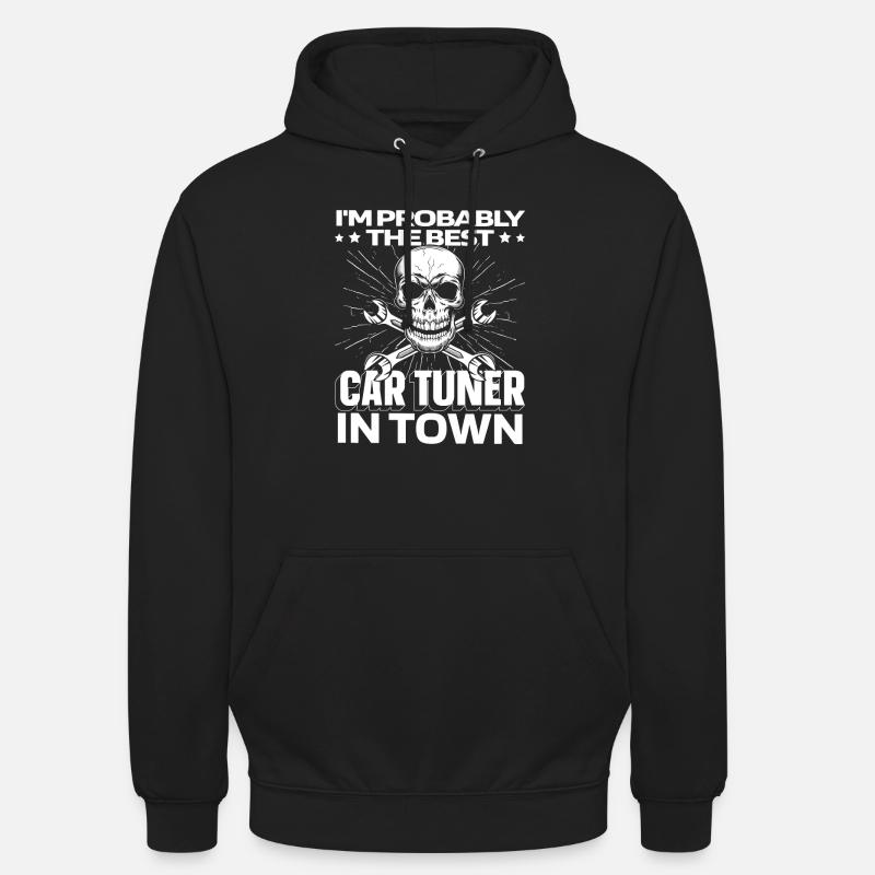 Tuner Tuner de tournevis - Sweat-shirt à capuche unisexe - noir