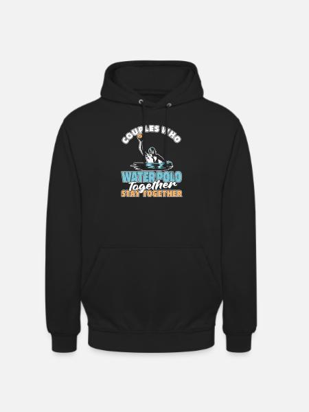 Water polo water polo couple - Unisex Hoodie - black