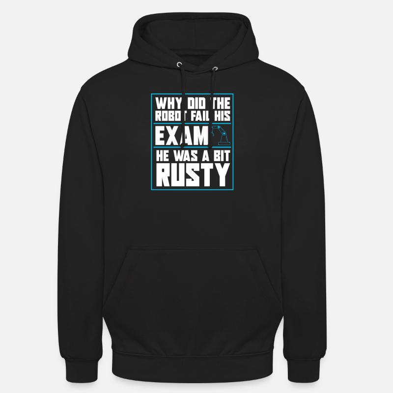 Robotique Ai Robot Drôle - Sweat-shirt à capuche unisexe - noir