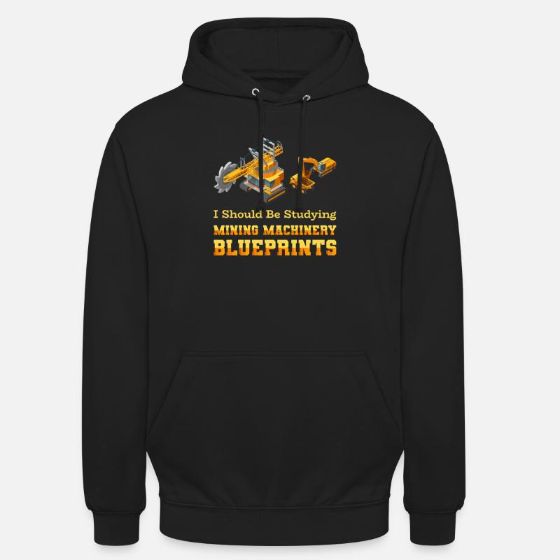 Engineer Mining Engineer - Unisex Hoodie - black