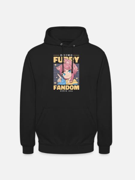 Furry Fandom Fursuits Funny - Unisex Hoodie - black