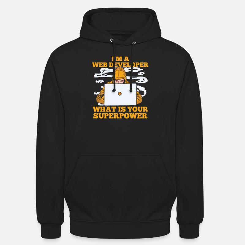 Web Developer Web Developer Zool - Unisex Hoodie - black