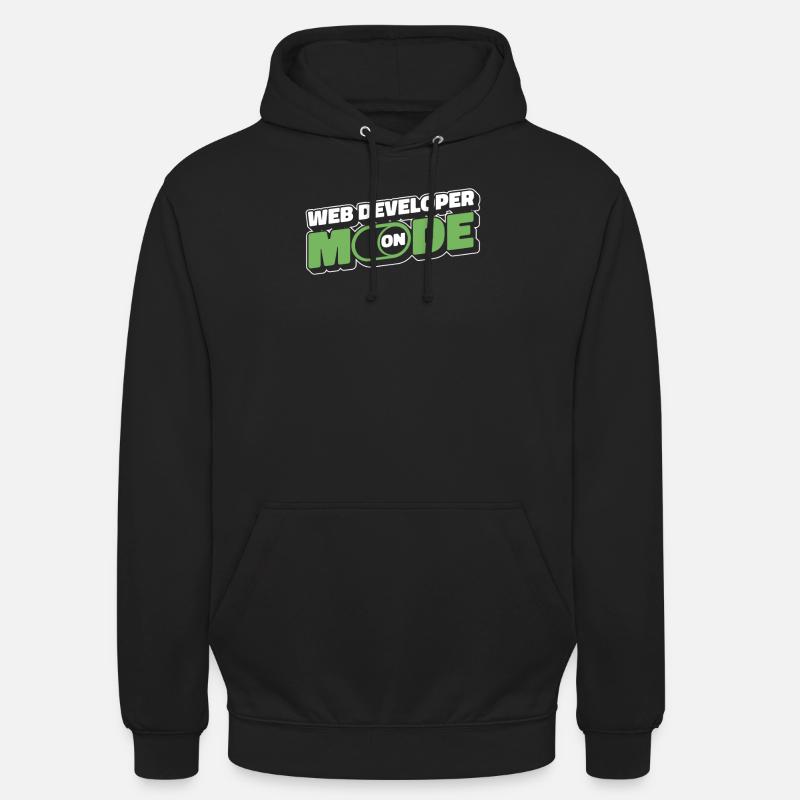 Web Developer Web Developer Mode On Unisex Hoodie