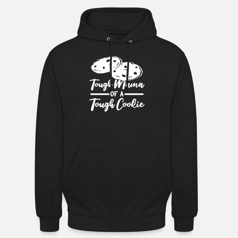 Maman Mère Drôle - Sweat-shirt à capuche unisexe - noir