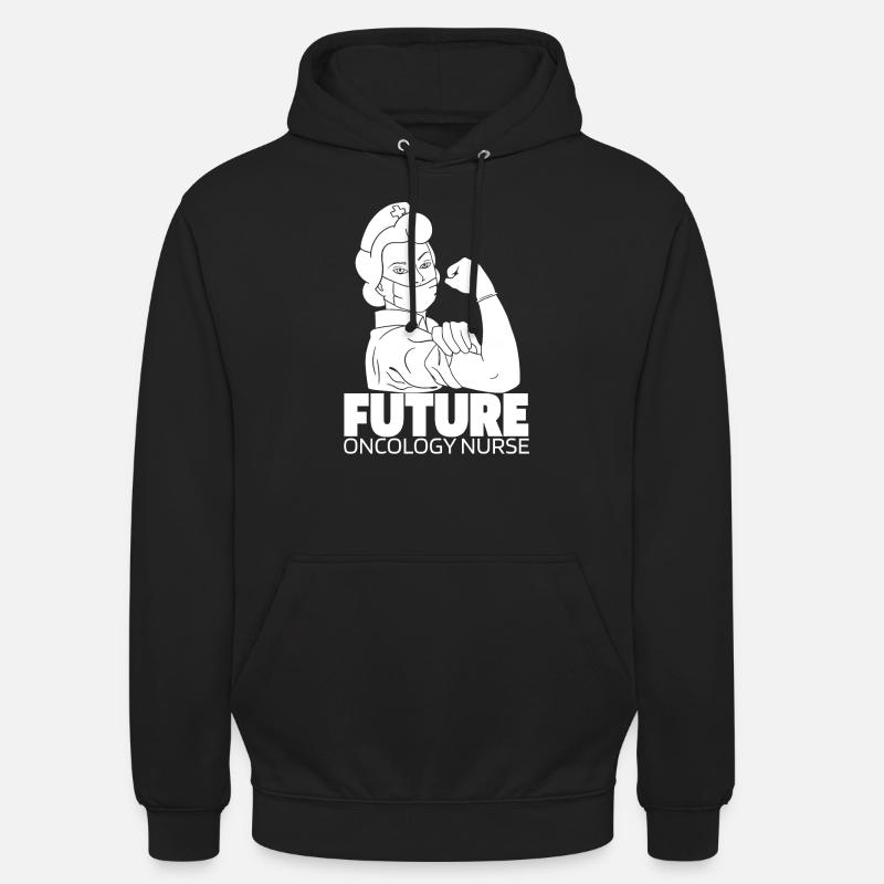 L’avenir des infirmières - Sweat-shirt à capuche unisexe - noir
