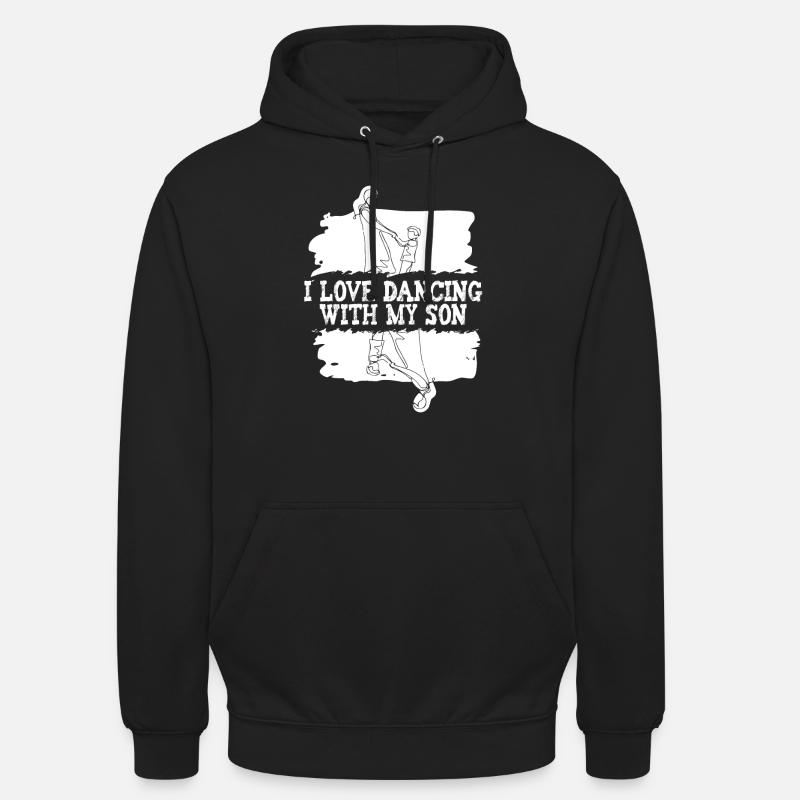 Maman Mère Mère Danse Mère - Sweat-shirt à capuche unisexe - noir