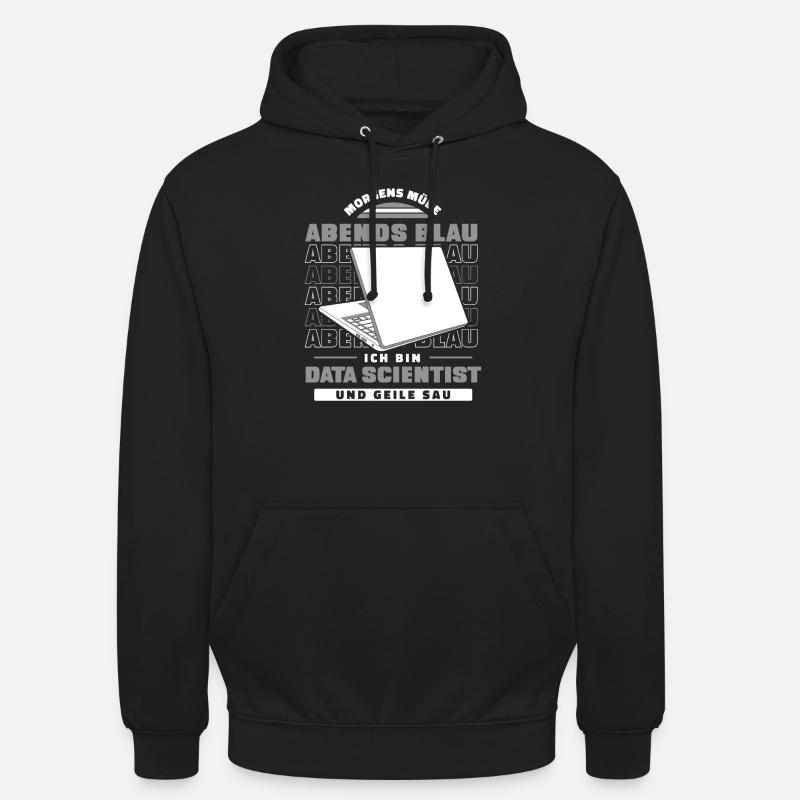Data Science Data Analyst - Unisex Hoodie - Schwarz