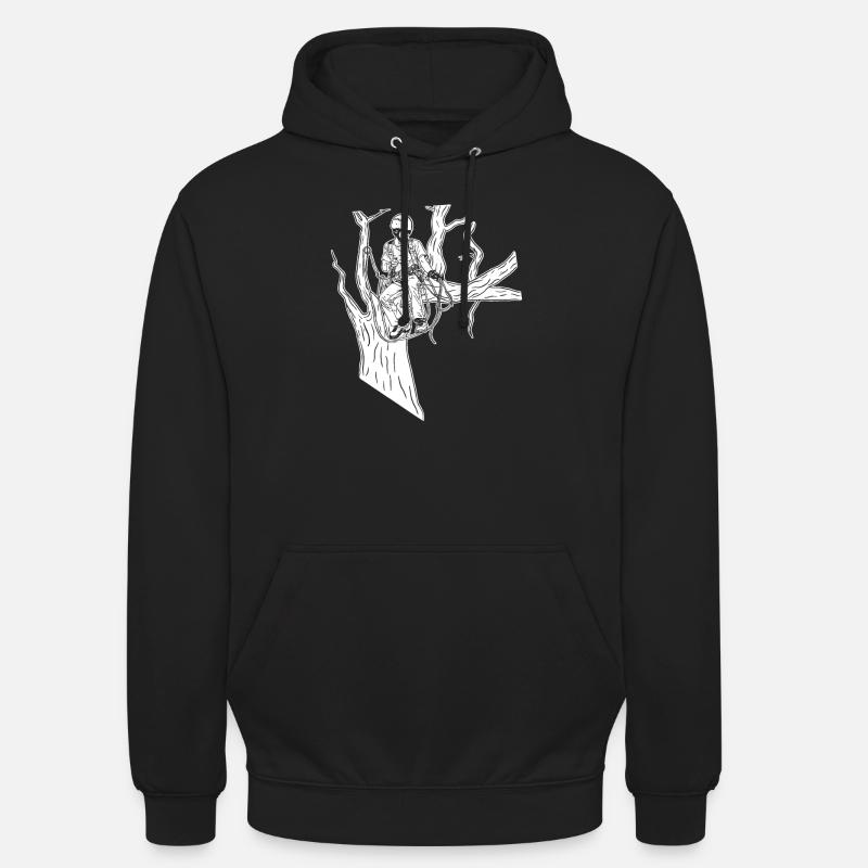 Baumpfleger Baumkletterer Arborist - Unisex Hoodie - Schwarz