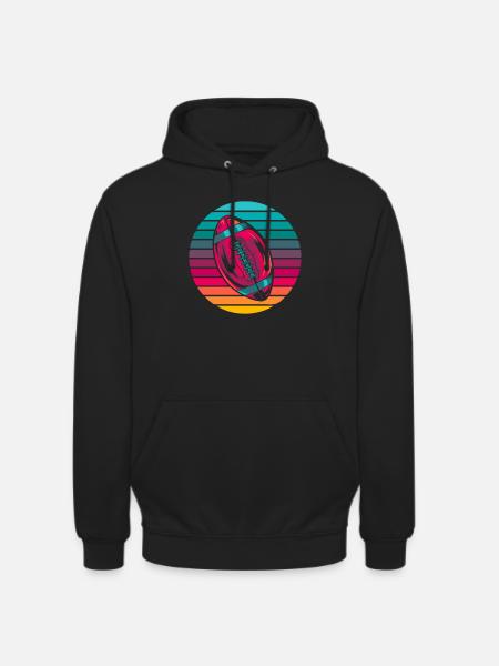 American football - Unisex Hoodie - black