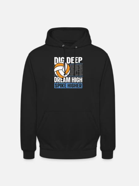 Volleyball Volleyballer - Unisex Hoodie - black