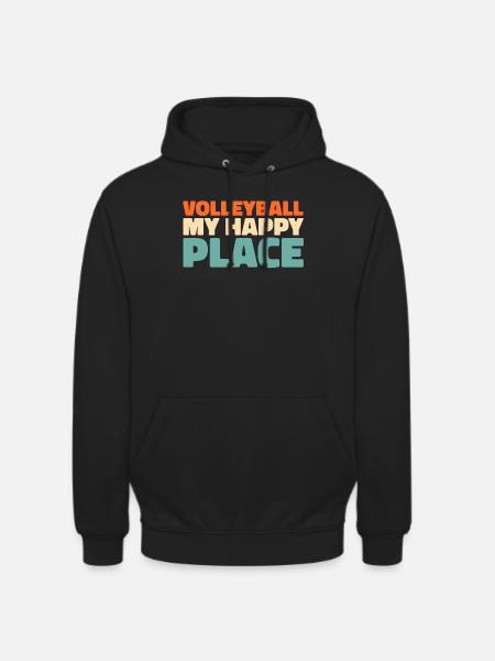 Volleyball Volleyballer - Unisex Hoodie - black