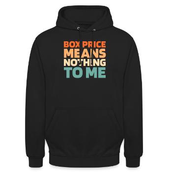 Sneakers - Unisex Hoodie - black - Front - Alina (178cm) & Michal (187cm)