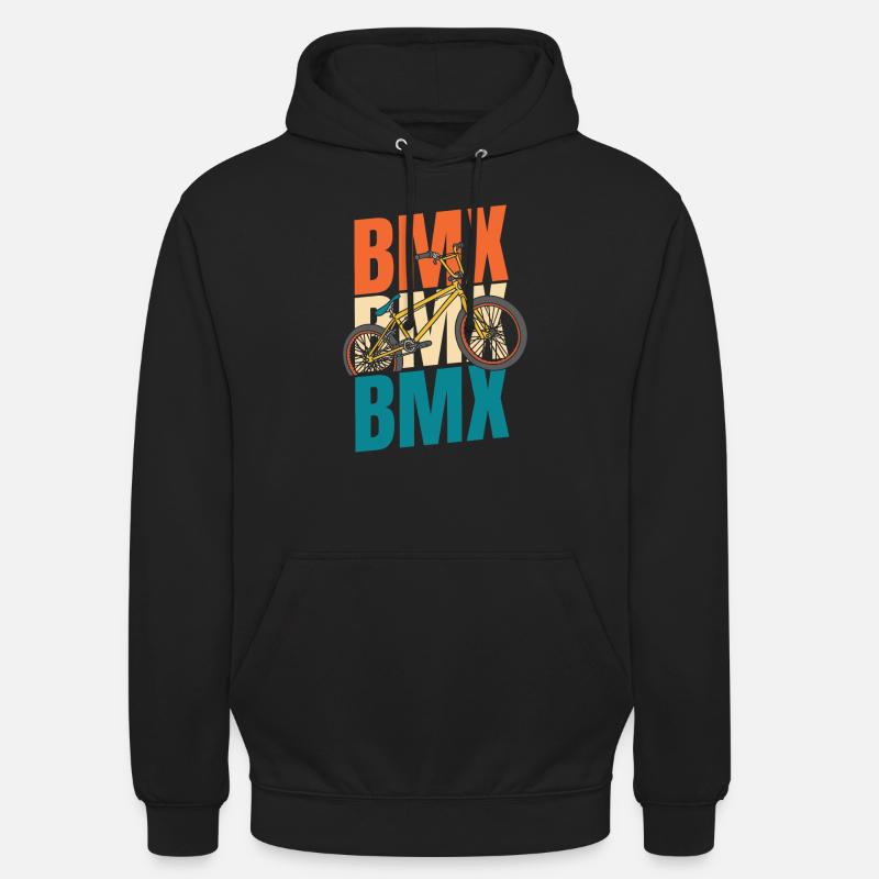 Bmx Bmx Biker - Sweat-shirt à capuche unisexe - noir