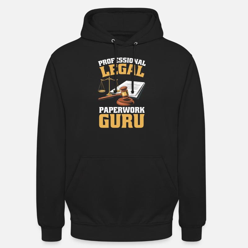 Gerichtsschreiber - Unisex Hoodie - Schwarz