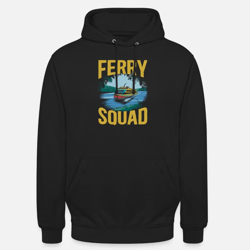 Fährmann Kader - Unisex Hoodie - Schwarz