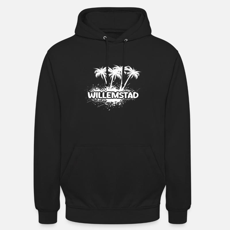 Willemstad - Sweat-shirt à capuche unisexe - noir