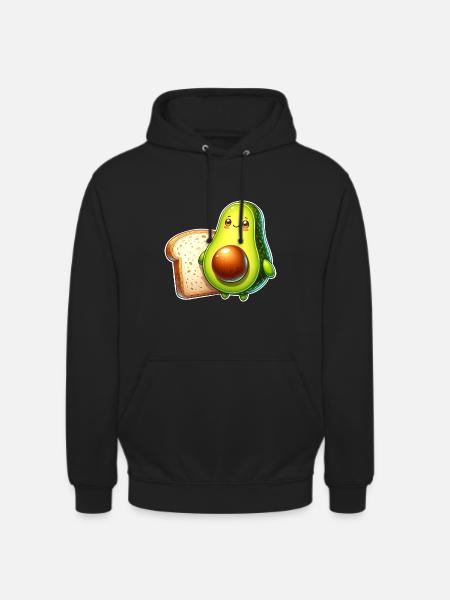 Avocado Toast - Unisex Hoodie - black