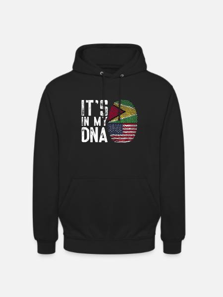 Guyana Flag Guyanese Guyana - Unisex Hoodie - black