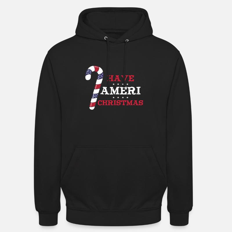 Have Ameri Christmas - Unisex Hoodie - Schwarz