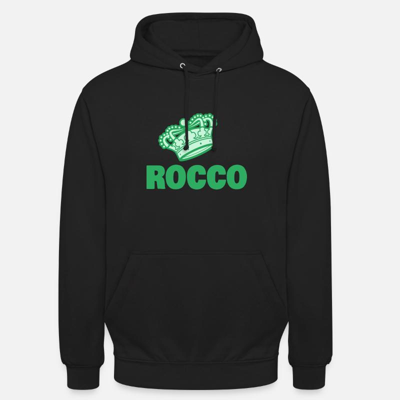 Rocco as a given name - Unisex Hoodie - black