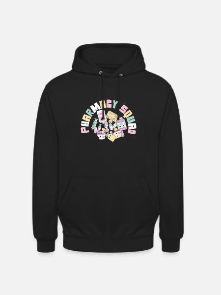 Pharmacy Squad Pharmacist Life Pharmacology - Unisex Hoodie - black