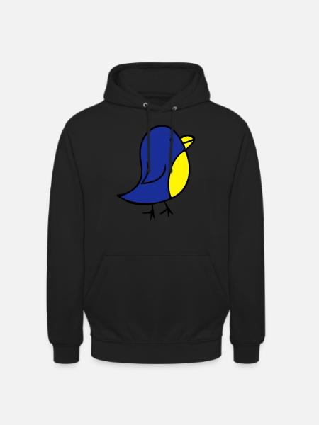 cute-bird - Unisex Hoodie - black