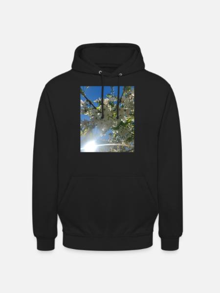 Kirschblüten - Unisex Hoodie - Schwarz