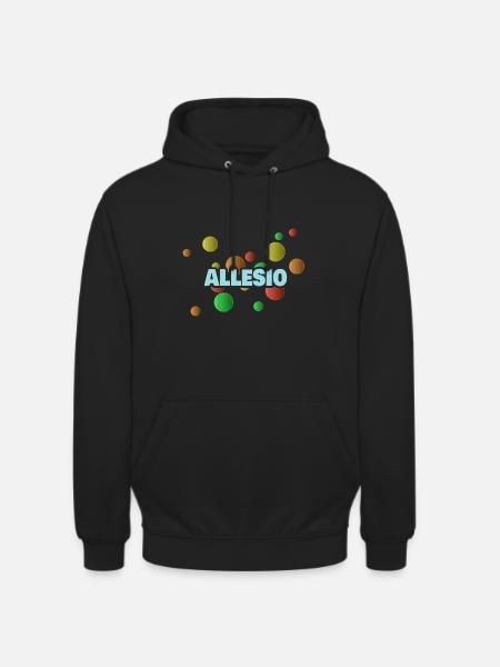 Gift for Allesio - Unisex Hoodie - black