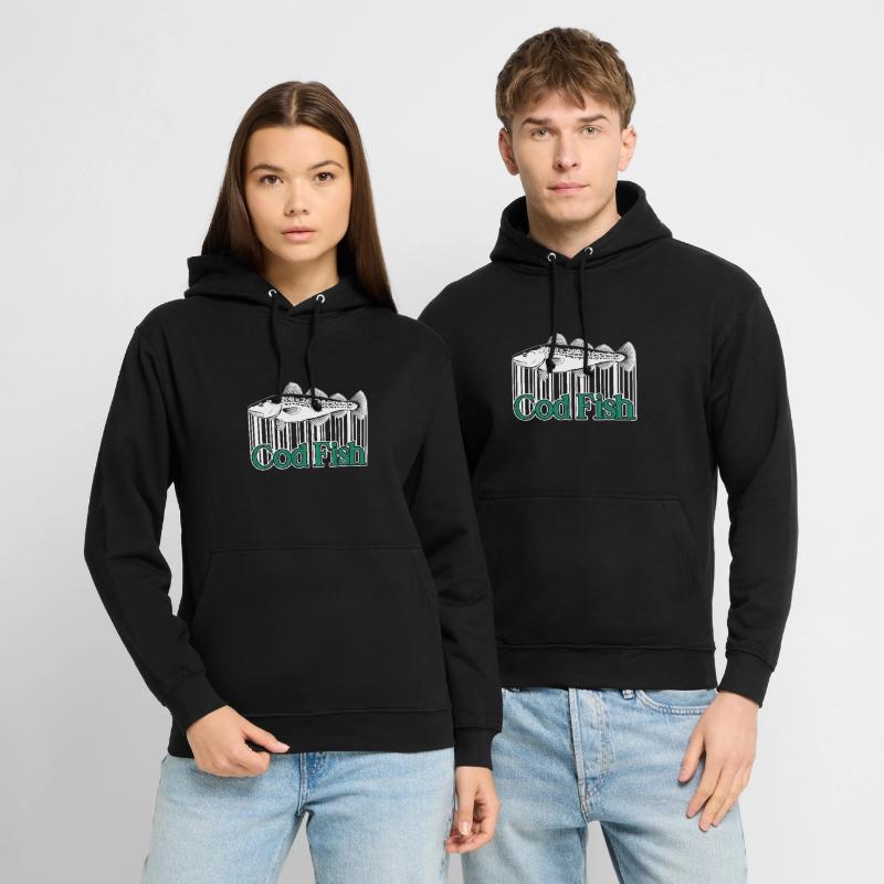 Cod Fish Cod Fish Vintage Unisex Hoodie