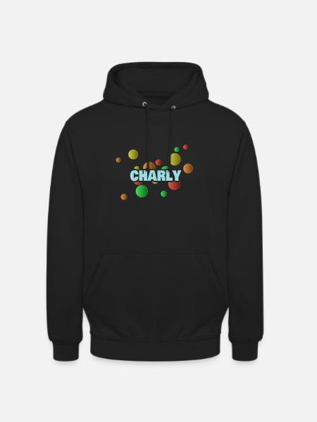 Charly - Unisex Hoodie - black