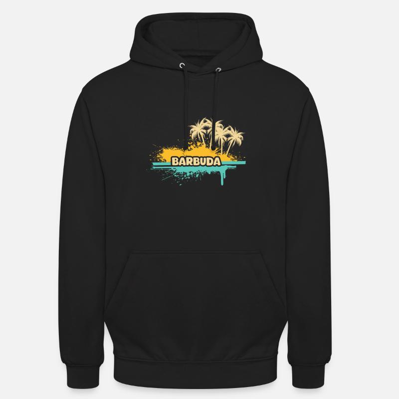 Urlaub Barbuda - Unisex Hoodie - Schwarz