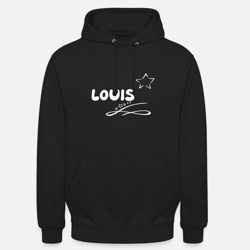 Geschenk Louis - Unisex Hoodie - Schwarz