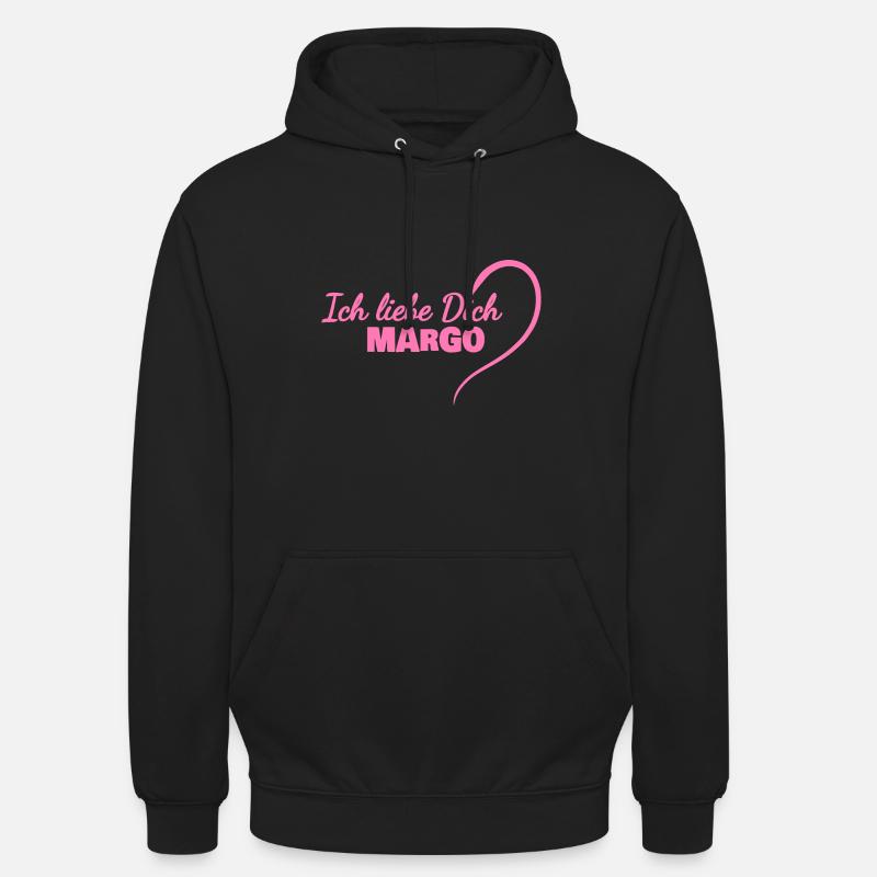 LiebeDich Margo - Unisex Hoodie - Schwarz