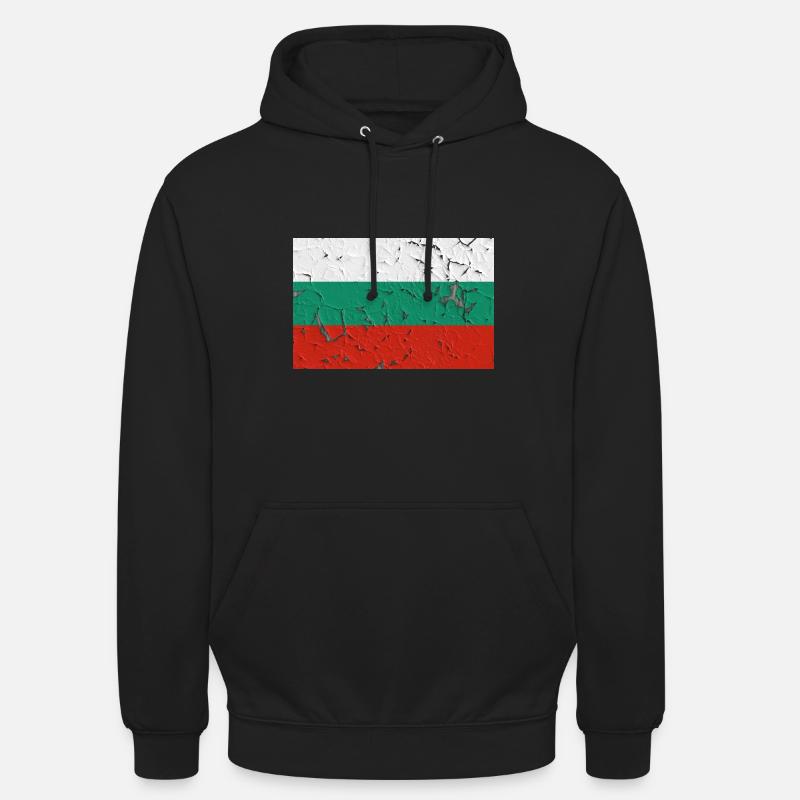 Vacances Bulgarie - Sweat-shirt à capuche unisexe - noir
