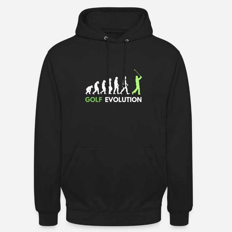 Golf Evolution Golfers - Unisex Hoodie - black