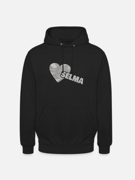 Selma als Liebe - Unisex Hoodie - Schwarz