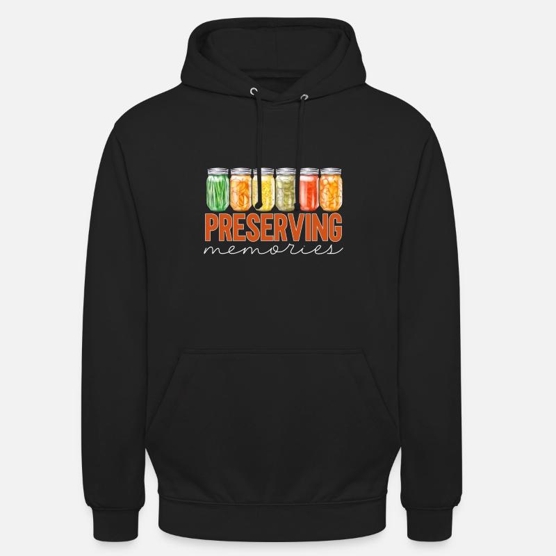 Einmachen Einkochen Lebensmitteln Konservieren - Unisex Hoodie - Schwarz