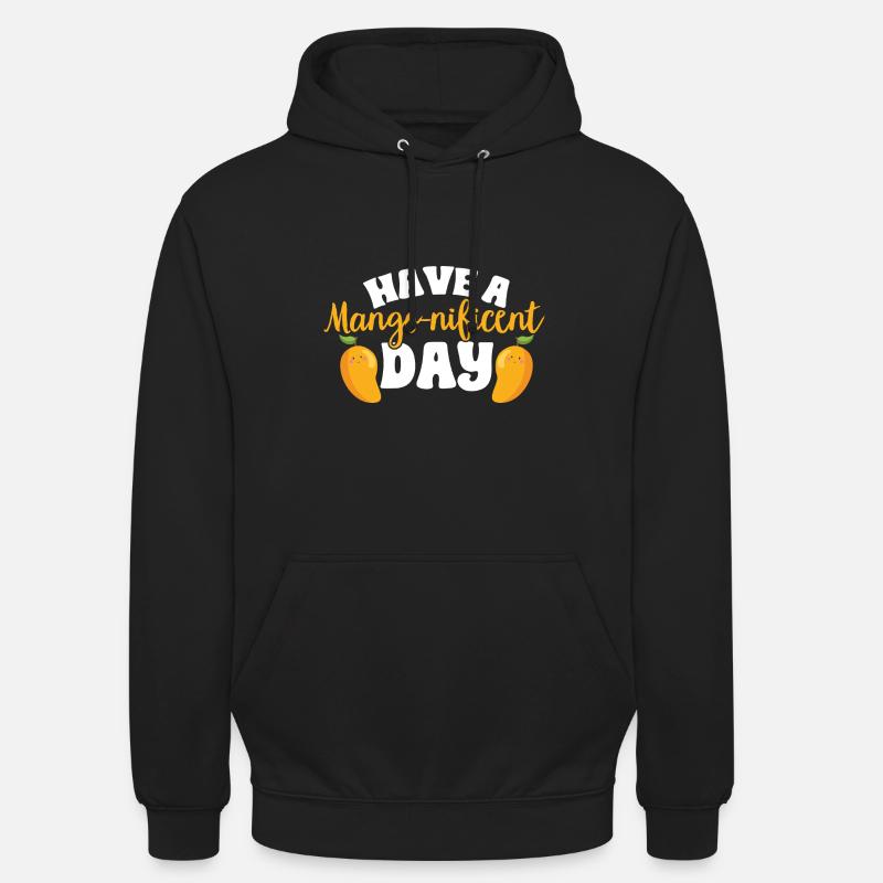 Mangue Fruit Mangue - Sweat-shirt à capuche unisexe - noir