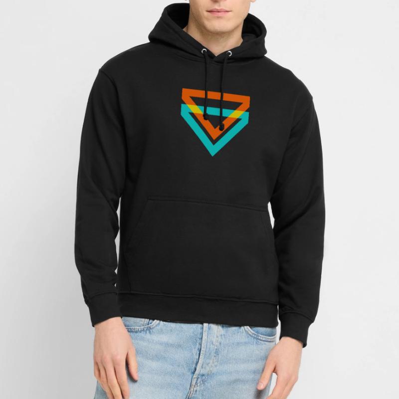 Triangle Triangles sont une sorte d'illusion Sweat-shirt à capuche unisexe