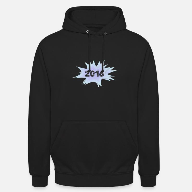 Bulle 2016 - Sweat-shirt à capuche unisexe - noir