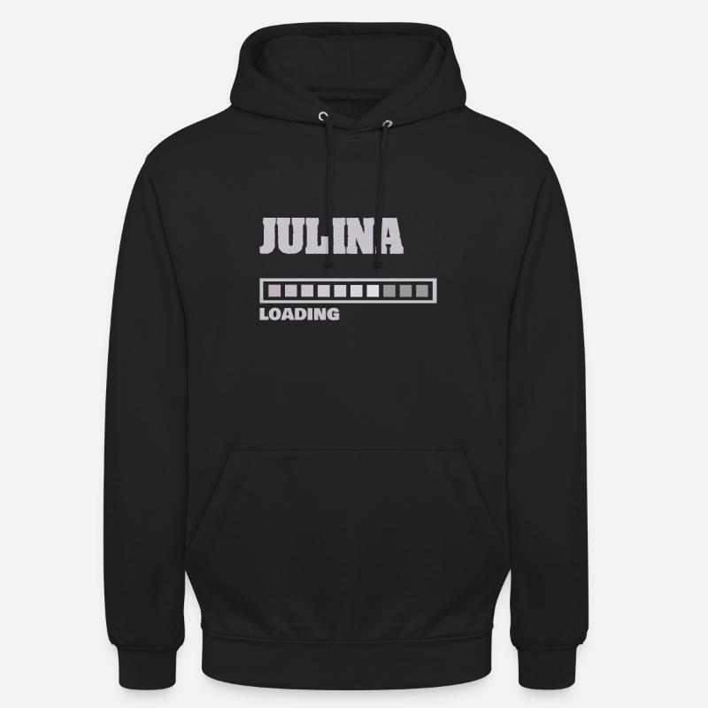 Bébé Julina - Sweat-shirt à capuche unisexe - noir