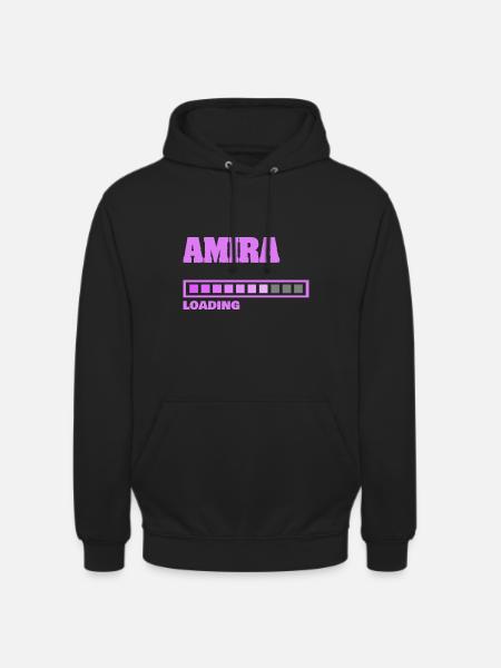 Amira - Unisex Hoodie - black