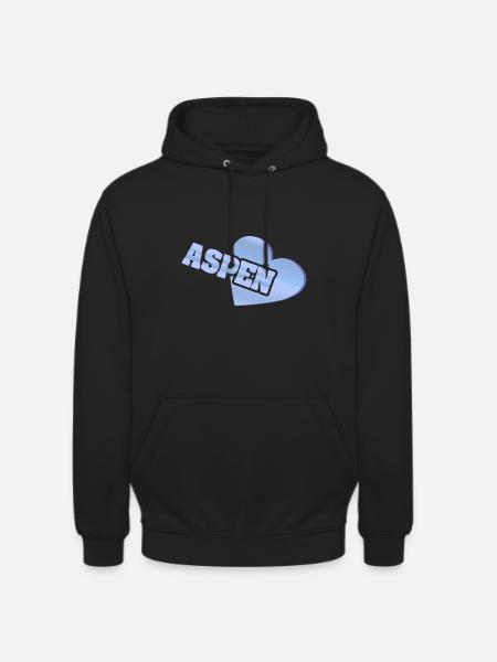 Love Aspen - Unisex Hoodie - black