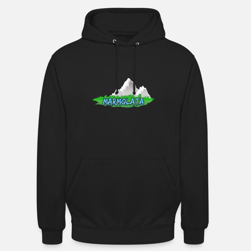 Marmolada comme Marmolada - Sweat-shirt à capuche unisexe - noir