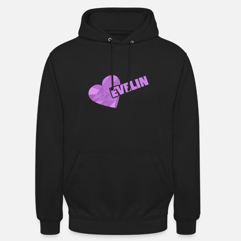 Crown Evelin - Unisex Hoodie - black