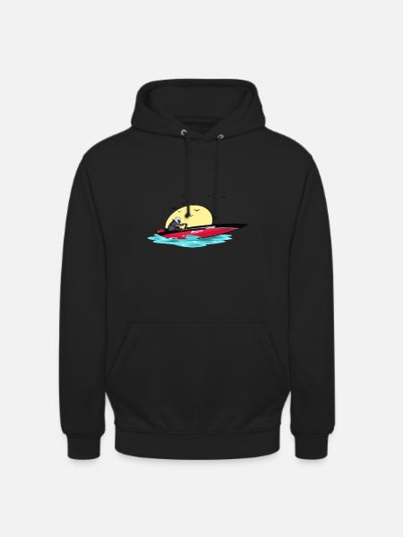 Drag Boat Racing - Unisex Hoodie - black