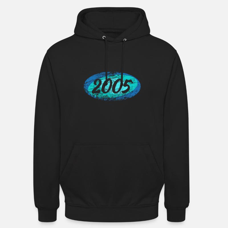 Réversion 2005 - Sweat-shirt à capuche unisexe - noir
